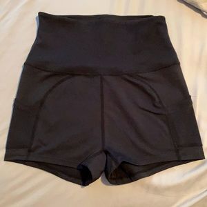 Free people movement bike shorts with pockets size small